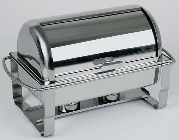 ROLLTOP-CHAFING DISH -CATERER- 67 x 35 cm, H: 45 cm, 9 Liter