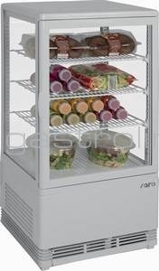 UMLUFT-MINI-KÜHLVITRINE Typ: SC-70-WEIß