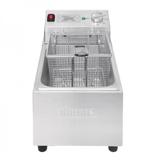 Buffalo Tischmodell Fritteuse mit Timer 5L