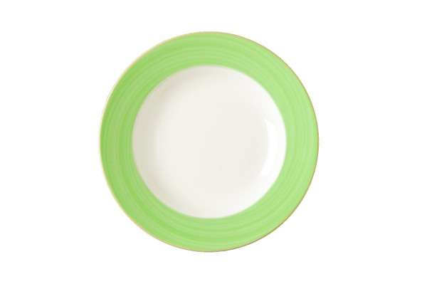 TELLER FLACH 27 CM SPRING GREEN