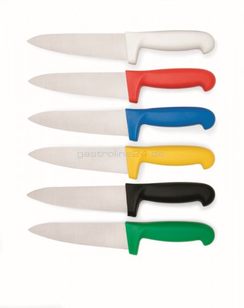 KOCHMESSER 25CM - HACCP - GELB Edelstahl