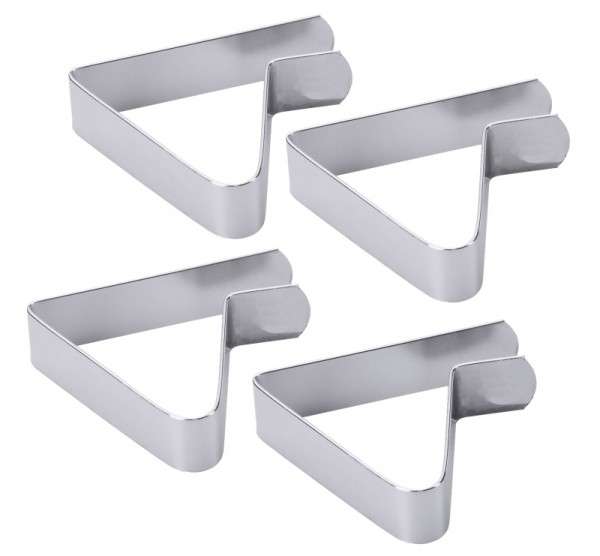 TISCHTUCHHALTER SET À 4 STÜCK Länge: 5 cm