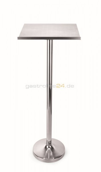 AUSLAGEPULT, HÖHE 107/120CM, Tafel 44x35cm, Edelstahl