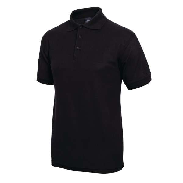 Poloshirt schwarz Größe: S