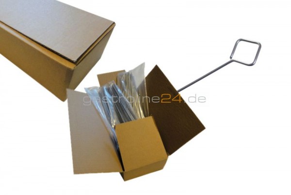 Flache Cns Fleischspiesse 3X1,5 - 180Mml 400 Stück/Karton - Linum
