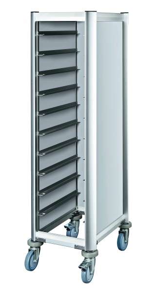 TABLETTWAGEN FÜR 10 X TABLETT 45,5x35,5cm - Alu-Profile,