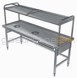 SORTIERTISCH MIT AUFSATZ Typ: BHST2711L