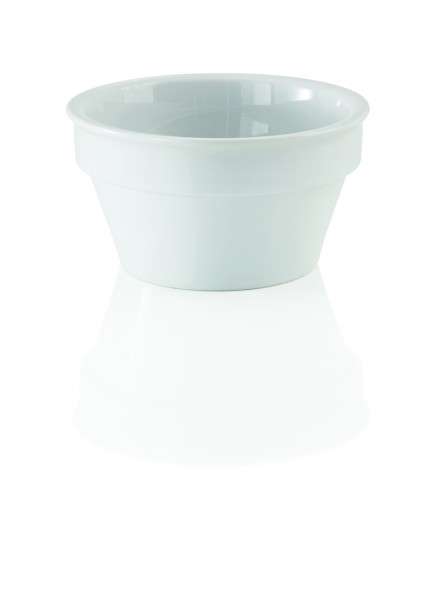 PORZELLAN-SCHÜSSEL, zylindrisch, 11,5cm -