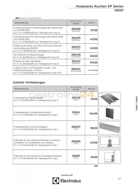 KIT 3 RAHMEN FÜR RÄDERMONTAGE Typ: BSUPPWFR93