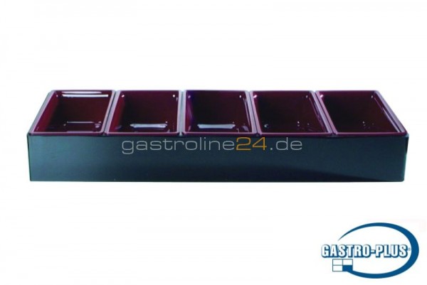 Halter für 5x Salatschüsseln 2714 (L 740 mm)