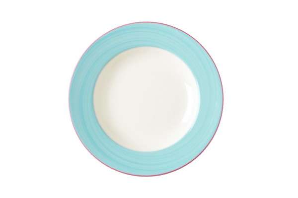 TELLER FLACH 27 CM SKY BLUE