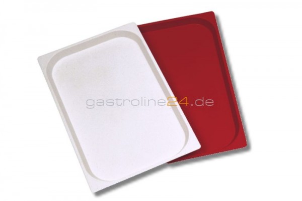 ABS Tablett 600 x 400 mm Rot Linum