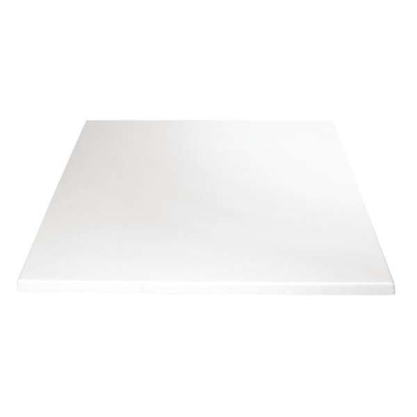 Bolero Tischplatte Viereckig Weiss 70 cm