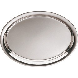 Serviertablett Neutral, oval, hochwertig