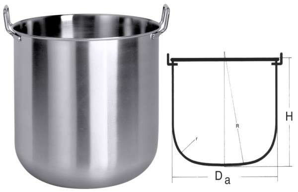 MASCHINENKESSEL 16 L Volumen: 16 l