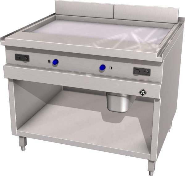 GAS-GRIDDLE-PLATTE Bratfläche: 900 x 500 mm