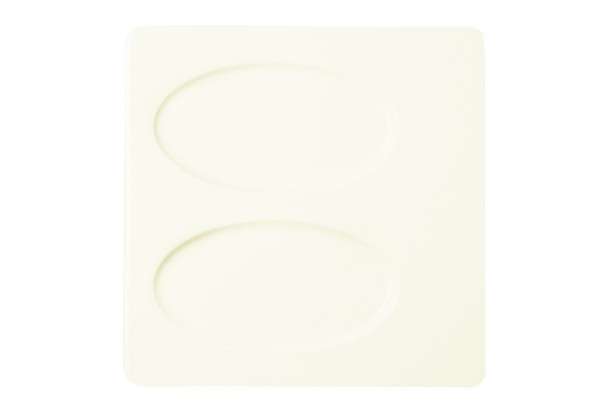 TELLER OVAL FLACH 30CM ANGELICA