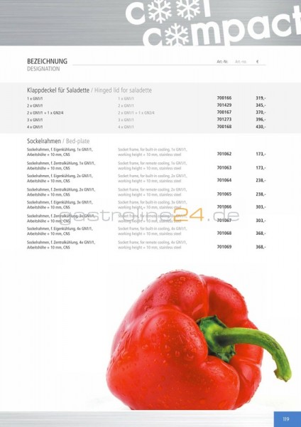 KLAPPDECKEL FÜR SALADETTE Typ: 700166