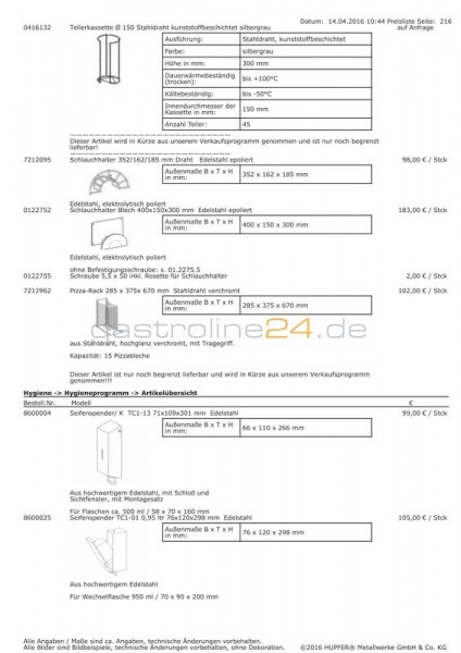 SEIFENSPENDER Typ: TC1-01