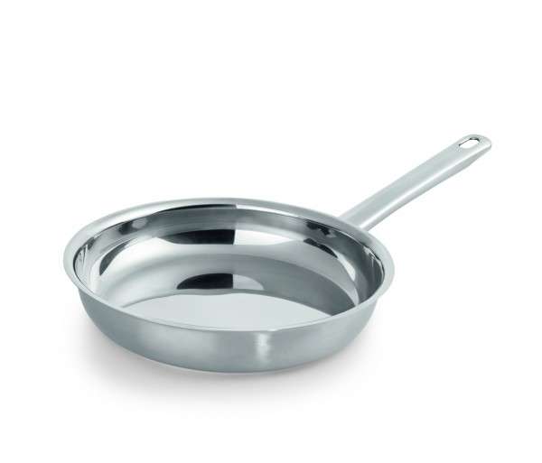 BRATPFANNE, 24CM unbeschichtet,