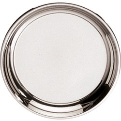 Serviertablett Neutral, rund, hochwertig