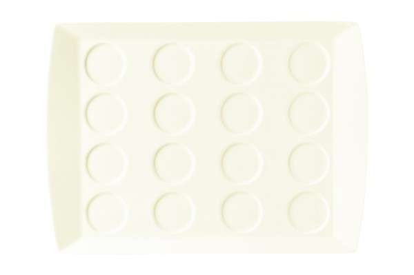 SERVICE PLATTE 16 Einlass. 39x28 CM