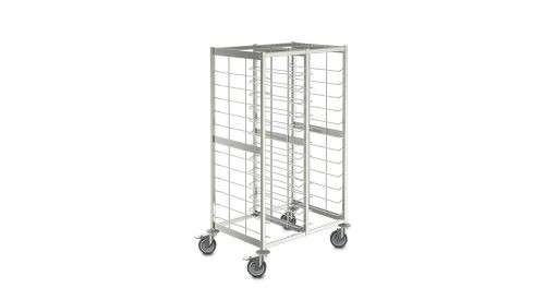 TABLETT-ABRÄUMWAGEN 2-TEILIG Typ: TAWEDEL-2/20-L-GN-125