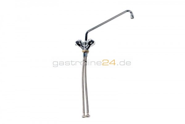 Mischarmatur mit Euro-design-Knöpfen - Auslauf 300 mm