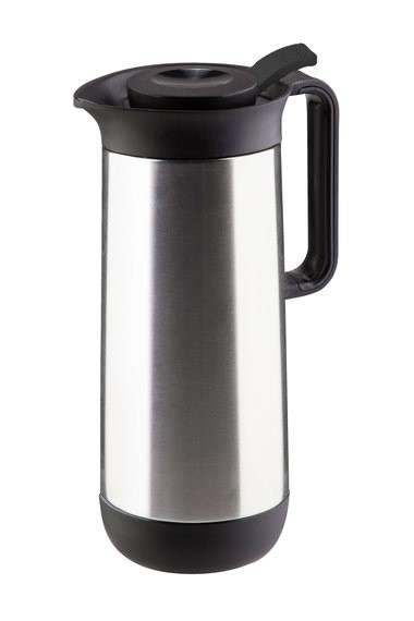 Isolierkanne Contur Push 1,0 Liter Edelstahl mattiert